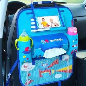 NWOT Cartoon car back seat organizer storage bags
